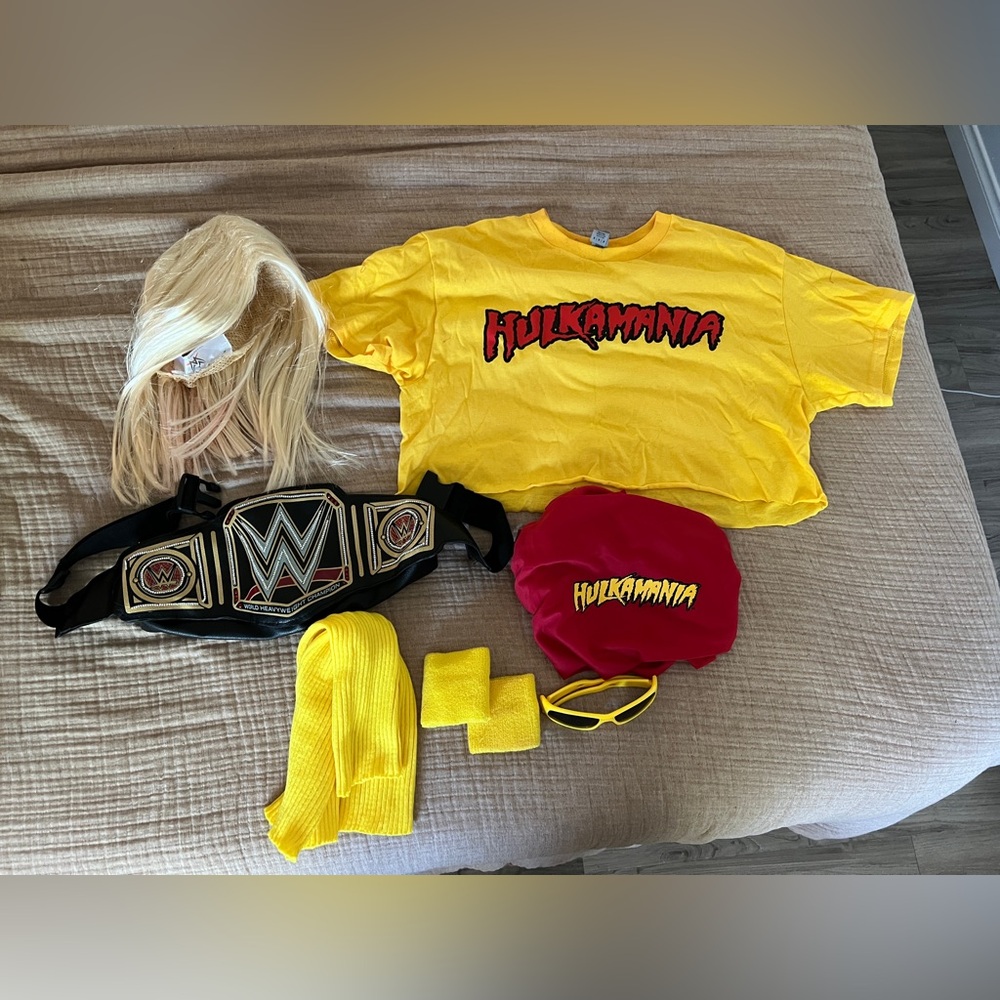 Hulkamania Hulk Hogan Costume Set
